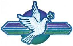 Peace Dove Sticker 5.75" Wide